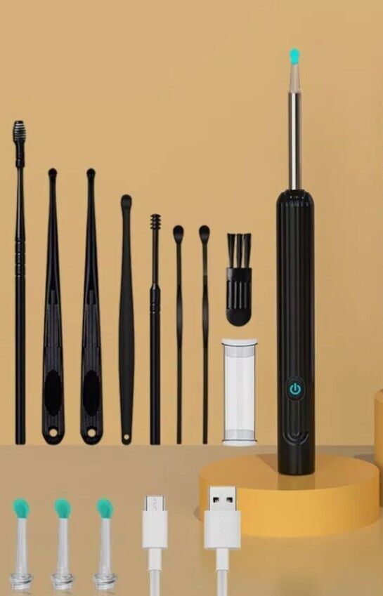 Wireless Cleaner Set Ear Wax Removal Tool Ear Cleaning With Camera And Light