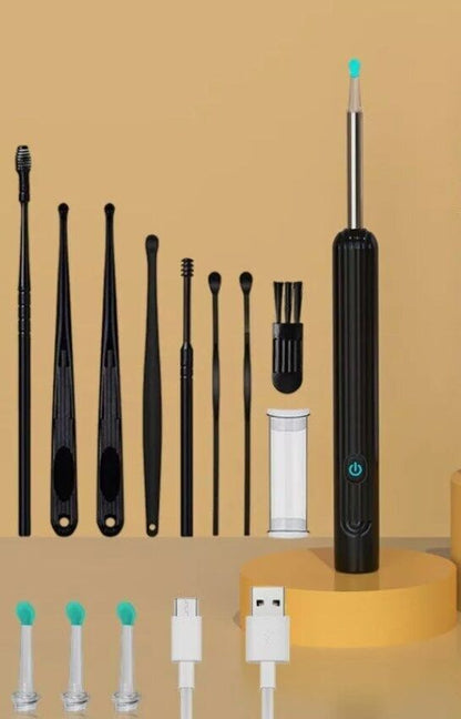 Wireless Cleaner Set Ear Wax Removal Tool Ear Cleaning With Camera And Light