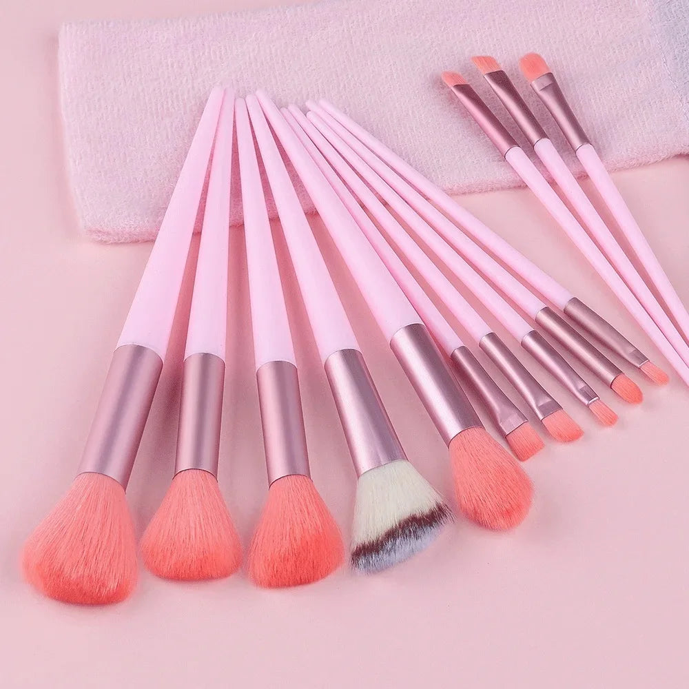 13Pcs Makeup Brushes Set for Women Cosmetic Beauty Foundation Powder Blush Eyeshadow Kabuki Blending Make Up Brush Beauty Tools