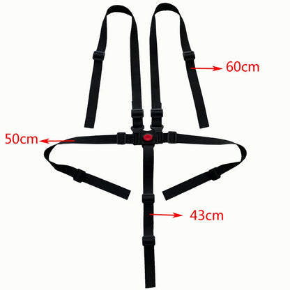 Universal Baby 3 5 Point Harness Safe Belt Seat Belts Stroller HighChair Protector Pram Buggy Children Kid Pushchair Accessories