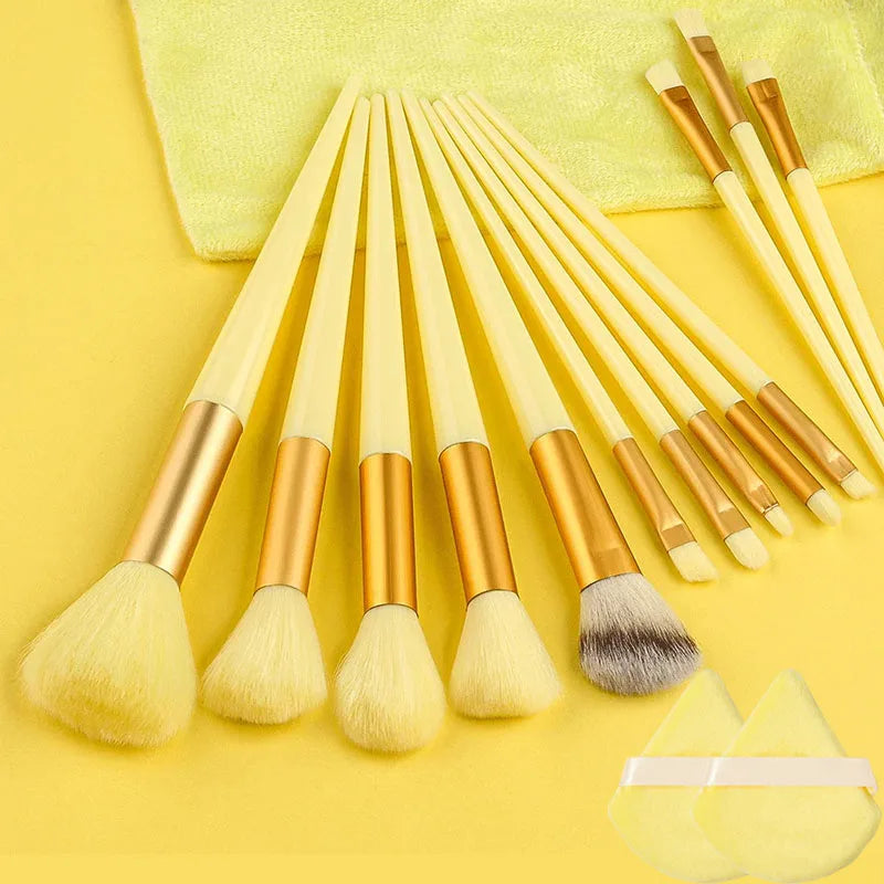 13Pcs Makeup Brushes Set for Women Cosmetic Beauty Foundation Powder Blush Eyeshadow Kabuki Blending Make Up Brush Beauty Tools