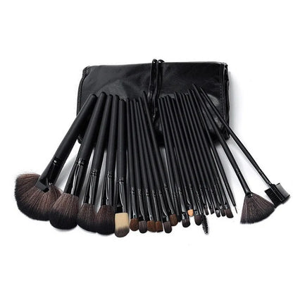 24 pcs Makeup Brush Gift Bag Of  Sets Professional Cosmetics Brushes Eyebrow Powder Foundation Shadows Make Up Tools