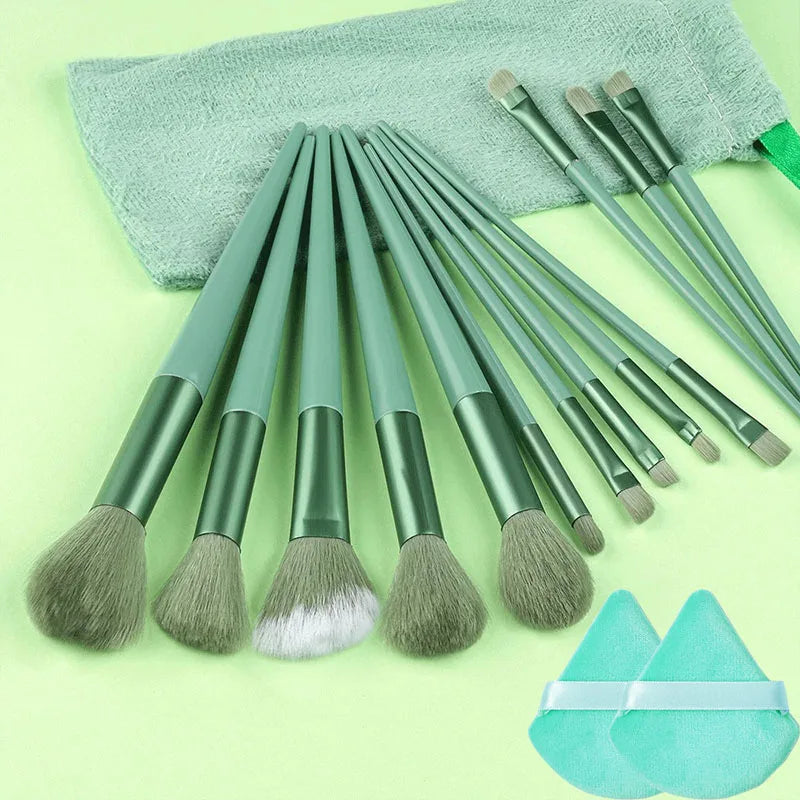 13Pcs Makeup Brushes Set for Women Cosmetic Beauty Foundation Powder Blush Eyeshadow Kabuki Blending Make Up Brush Beauty Tools