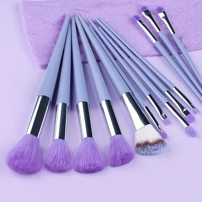 13Pcs Makeup Brushes Set for Women Cosmetic Beauty Foundation Powder Blush Eyeshadow Kabuki Blending Make Up Brush Beauty Tools