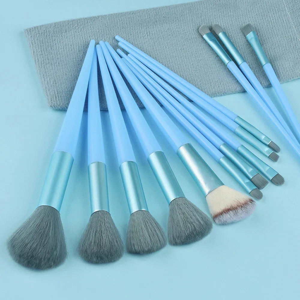 13Pcs Makeup Brushes Set for Women Cosmetic Beauty Foundation Powder Blush Eyeshadow Kabuki Blending Make Up Brush Beauty Tools