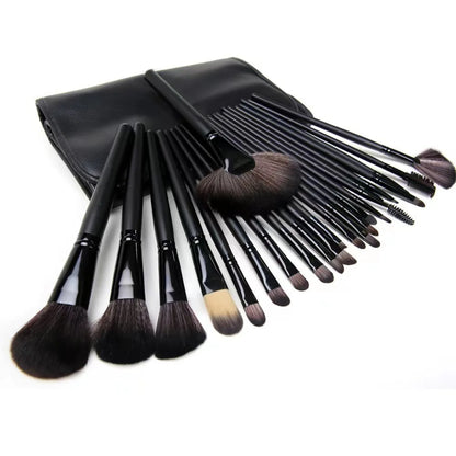 24 pcs Makeup Brush Gift Bag Of  Sets Professional Cosmetics Brushes Eyebrow Powder Foundation Shadows Make Up Tools