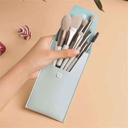 8Pcs Cosmetics Foundation Blush Powder Eyeshadow Blending Makeup Brush Soft Fluffy Makeup Brushes Beauty Tools Make Up Brushes